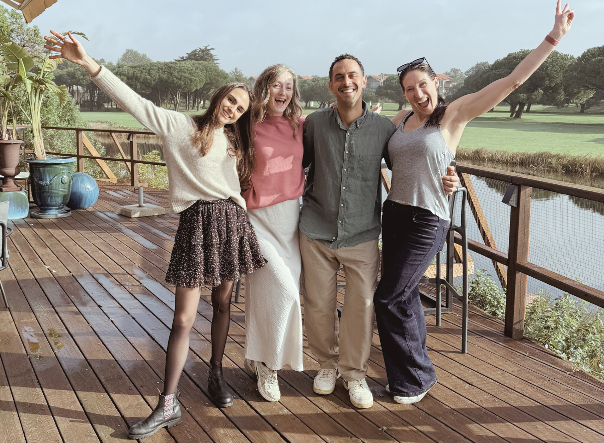 large company retreat group